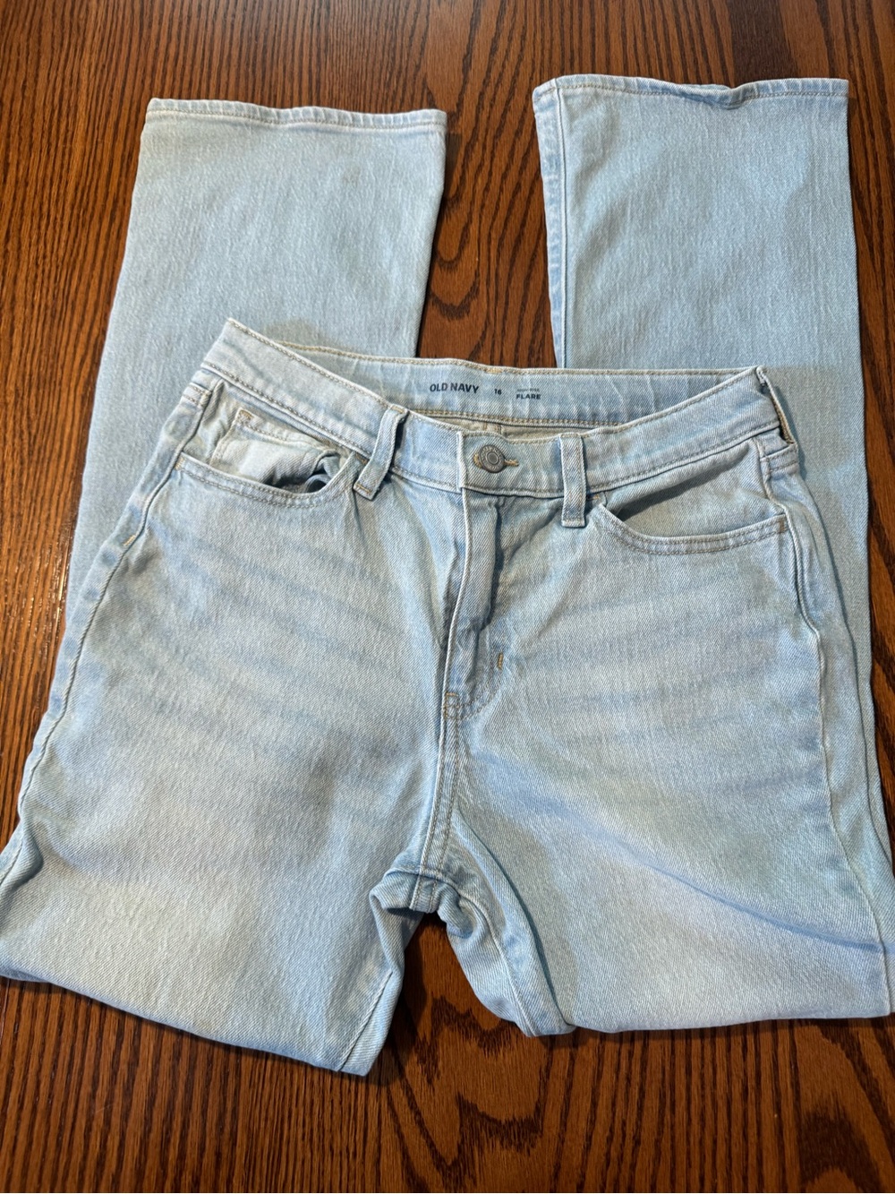 Old Navy Light Blue Girls Jeans